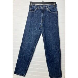 Vintage 80’s Levis Jeans Men’s 30x30 Silver Tab Galaxy Wash Speckled Made In USA